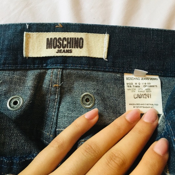 Moschino Grommet Jeans - Picture 3 of 9